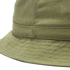 Corridor Men's Organic Cotton Bucket Hat in Heather Green