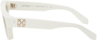 Off-White White Virgil Sunglasses