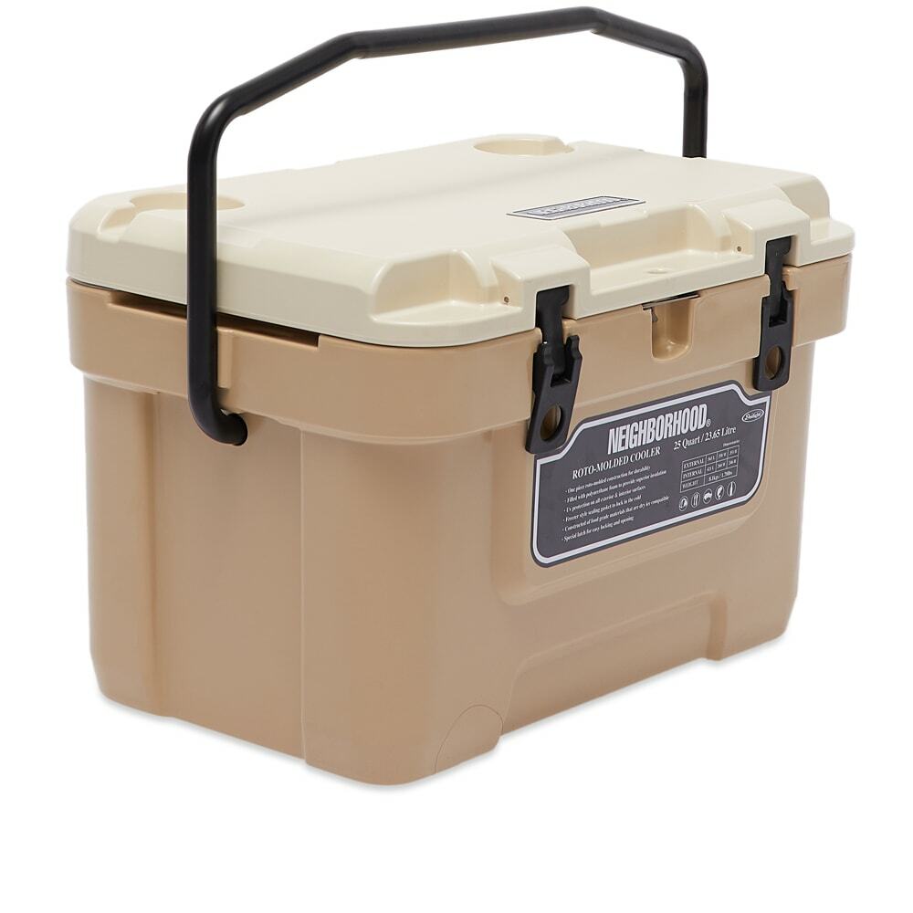 NEIGHBORHOOD - NEIGHBORHOOD× Deelight 35QT P-COOLER BOX Neighborhood Deelight Cooler Box in Natural Neighborhood