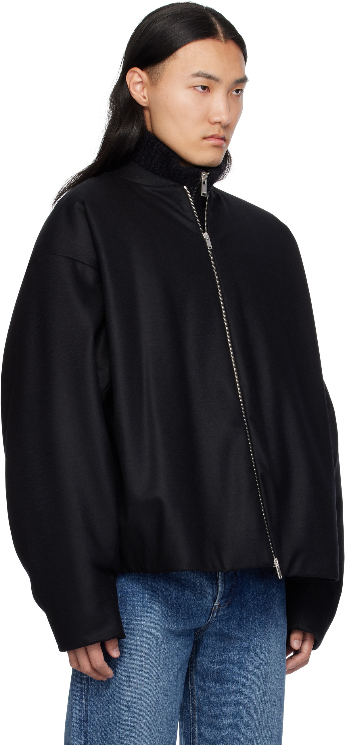 JIL SANDER パース　ブラック ジルサンダー JIL SANDER メッシュ ローカットスニーカー