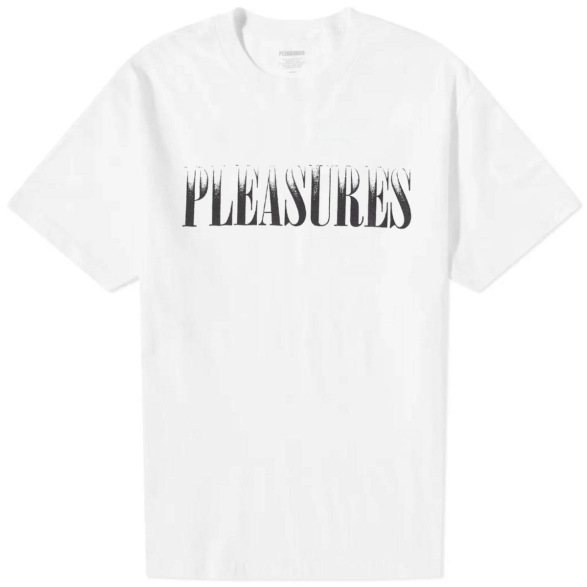 Photo: Pleasures Men's Crumble T-Shirt in White