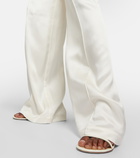Loewe High-rise silk pants