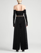 Sacai Womens Pants in Black