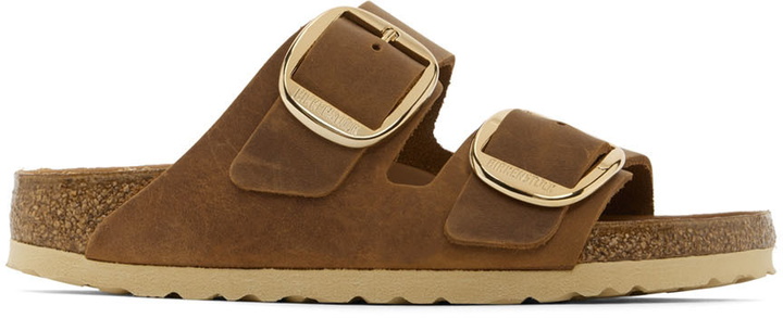 Photo: Birkenstock Brown Arizona Big Buckle Sandals