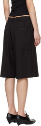 Studio Nicholson Black Demba Shorts