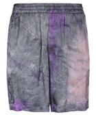 MSGM Printed Viscose Bermuda-shorts
