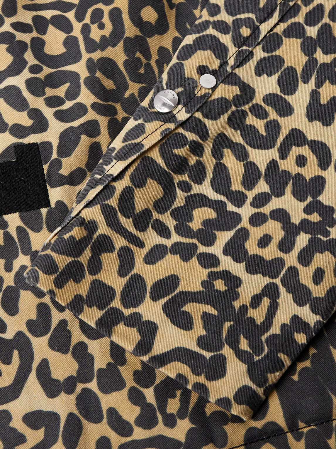 Rhude - Logo-Appliquéd Leopard-Print Cotton-Twill Bomber Jacket - Animal print