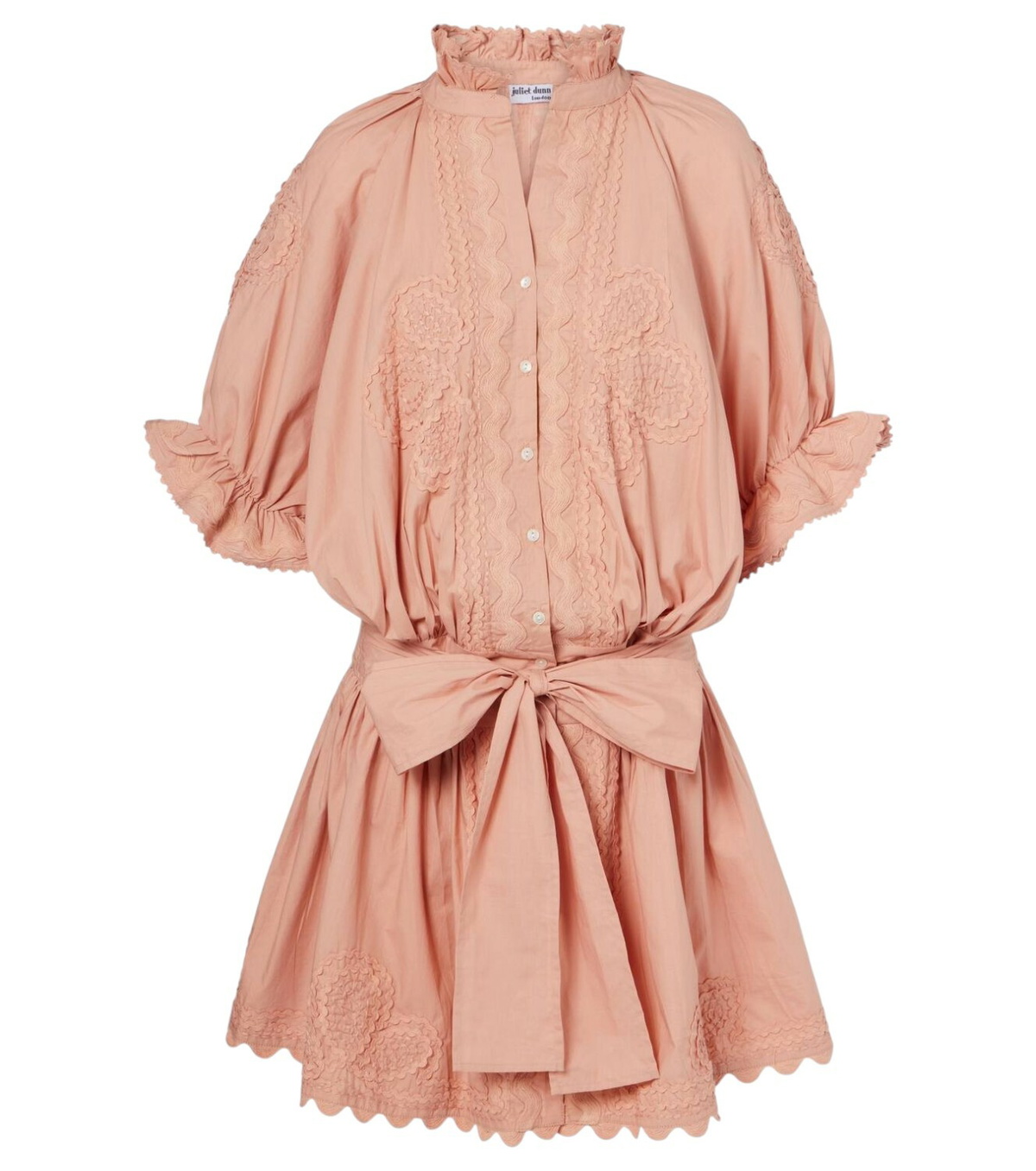 Juliet Dunn Ombré silk poncho Juliet Dunn