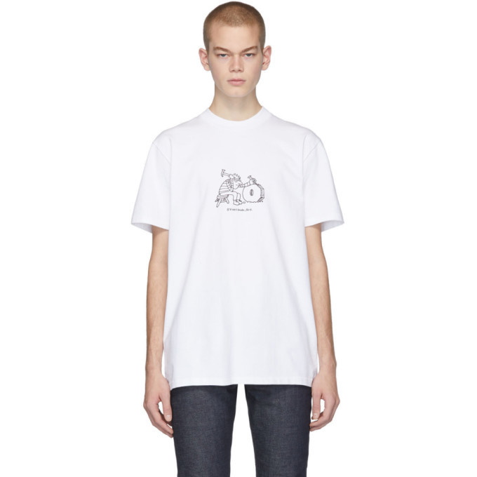 Photo: A.P.C. White JJJJound Edition Rough T-Shirt