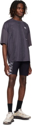 On Gray Performance Volt Running T-shirt