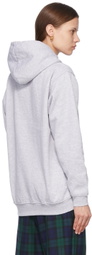 Manors Golf Gray Cotton & Polyester Hoodie