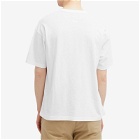 Visvim Men's Heritage T-Shirt in White/Black