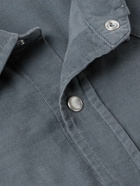 TOM FORD - Cotton-Corduroy Shirt - Gray