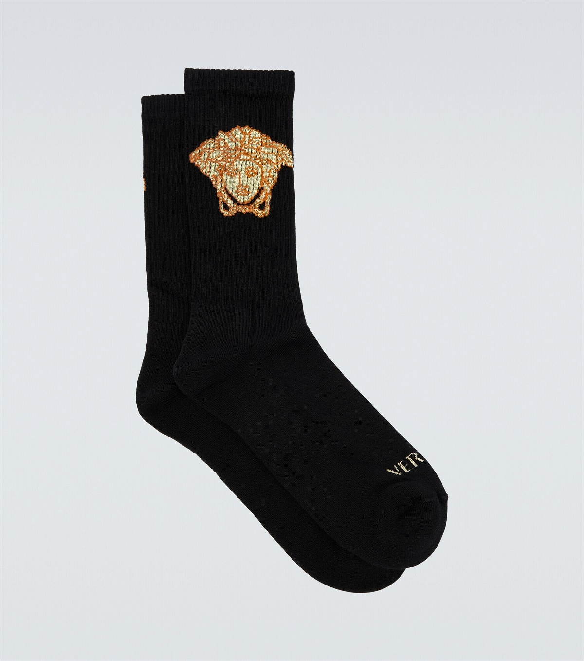 Versace - La Medusa cotton-blend socks