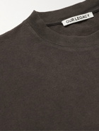 Our Legacy - Box Cotton-Jersey T-Shirt - Black