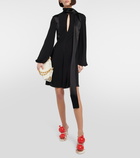 Loewe - Lavaliere satin dress