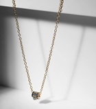 Spinelli Kilcollin Vesta 18kt gold necklace with sapphires and aquamarine