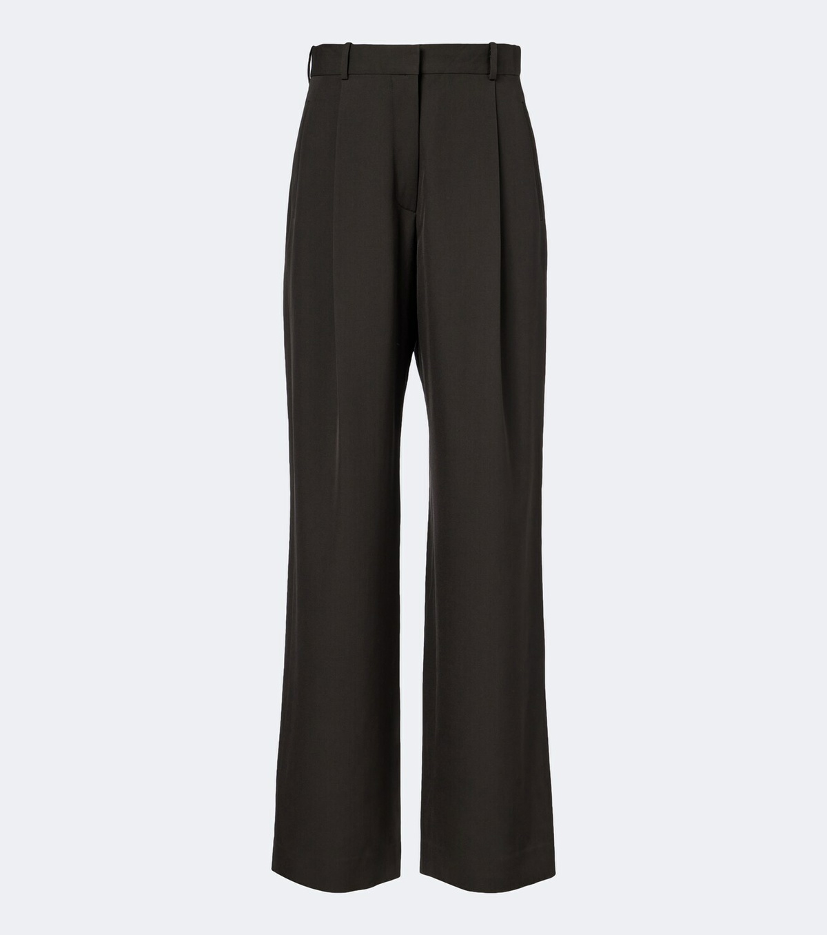 The Row Lowe virgin wool wide-leg pants