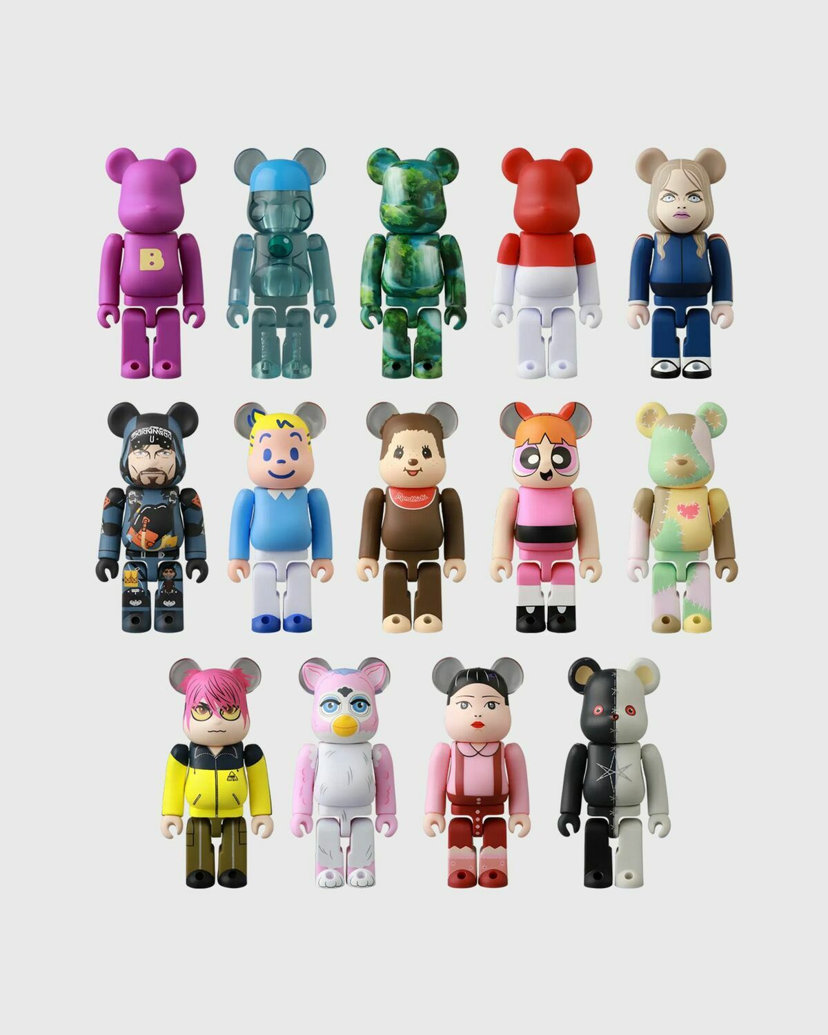 MEDICOM BEARBRICK 100% SERIES 50 Multi-color Mens Collectibles & Toy