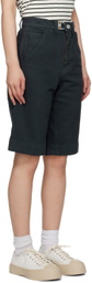 Objects IV Life Gray Five-Pocket Denim Shorts