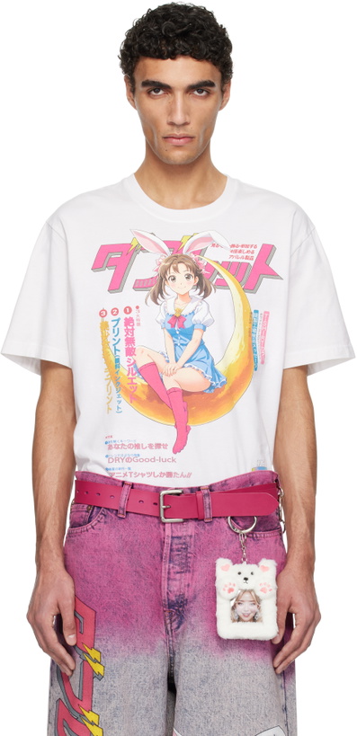 Photo: doublet White Rabbit Anime Print T-shirt