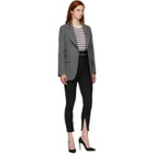Alexander Wang Black Stretch Twill Leggings