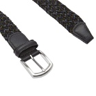 Anderson's Men's Andersons Woven Textile Belt in Blue/Navy/Grey