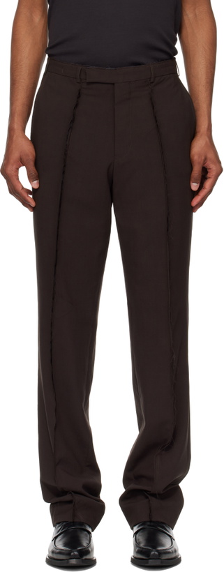 Photo: HODAKOVA SSENSE Exclusive Horse Hair Trousers