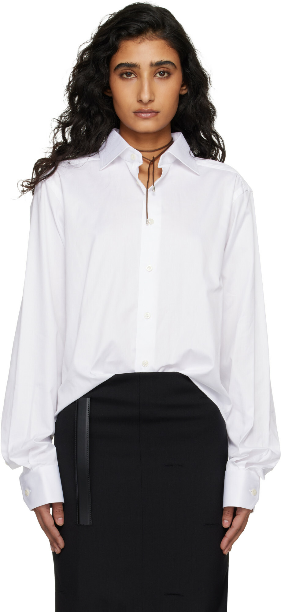 HODAKOVA White Flip Shirt