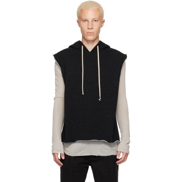 Photo: Rick Owens Black Tower RL Hoodie