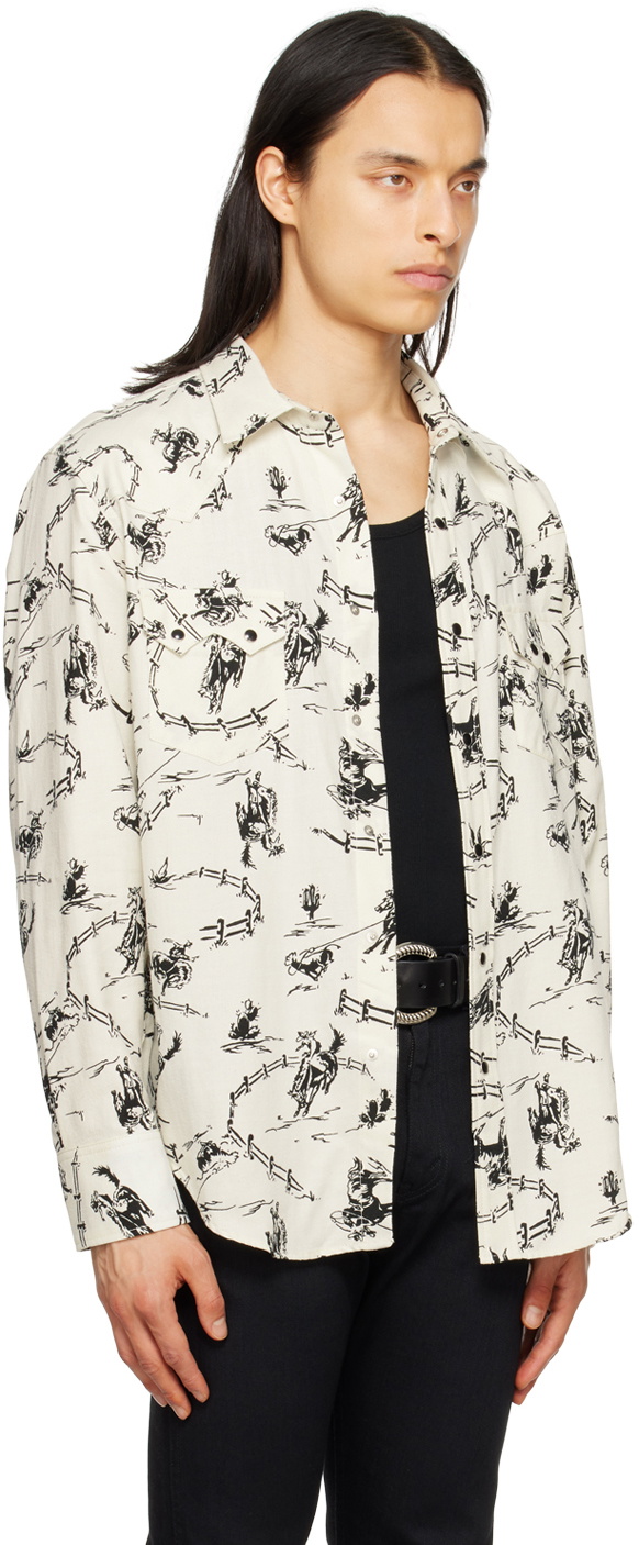 The Letters Off-White Western Cowboy Shirt