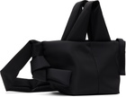 Côte&Ciel Black Amu Mini Sleek Nylon Tote