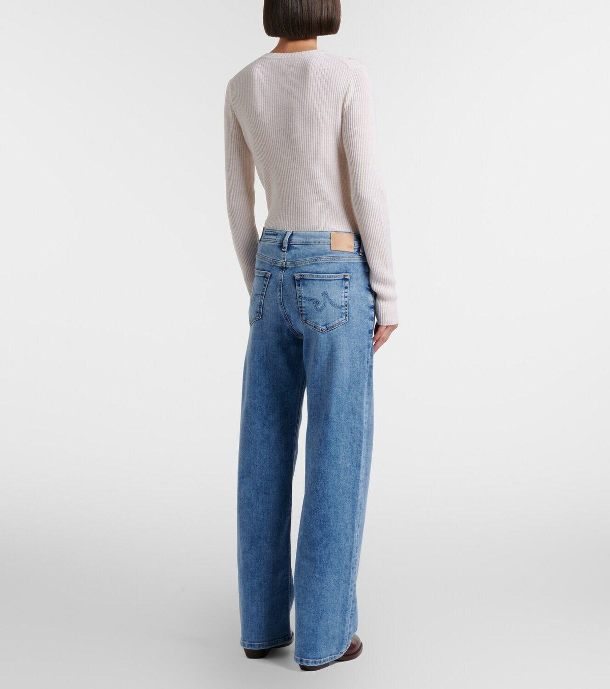 AG Jeans New Baggy wide-leg jeans