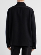 Rick Owens - Brad Virgin Wool Zip-up Jacket - Black