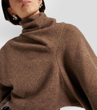 Rick Owens Cylinder draped virgin wool top