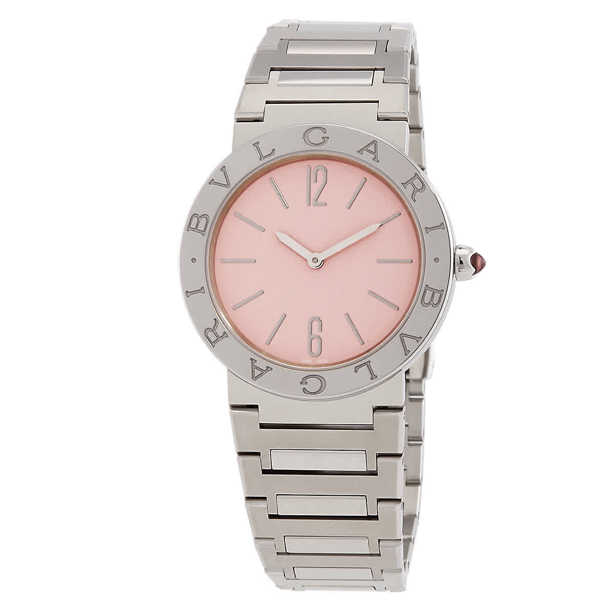 Bvlgari Bvlgari Bvlgari Quartz Pink Dial Ladies Watch 103711