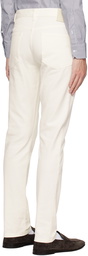 ZEGNA White Patch Jeans