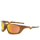Oakley Lateralis Sunglasses in Matte Dark Amber/Prizm Ruby 