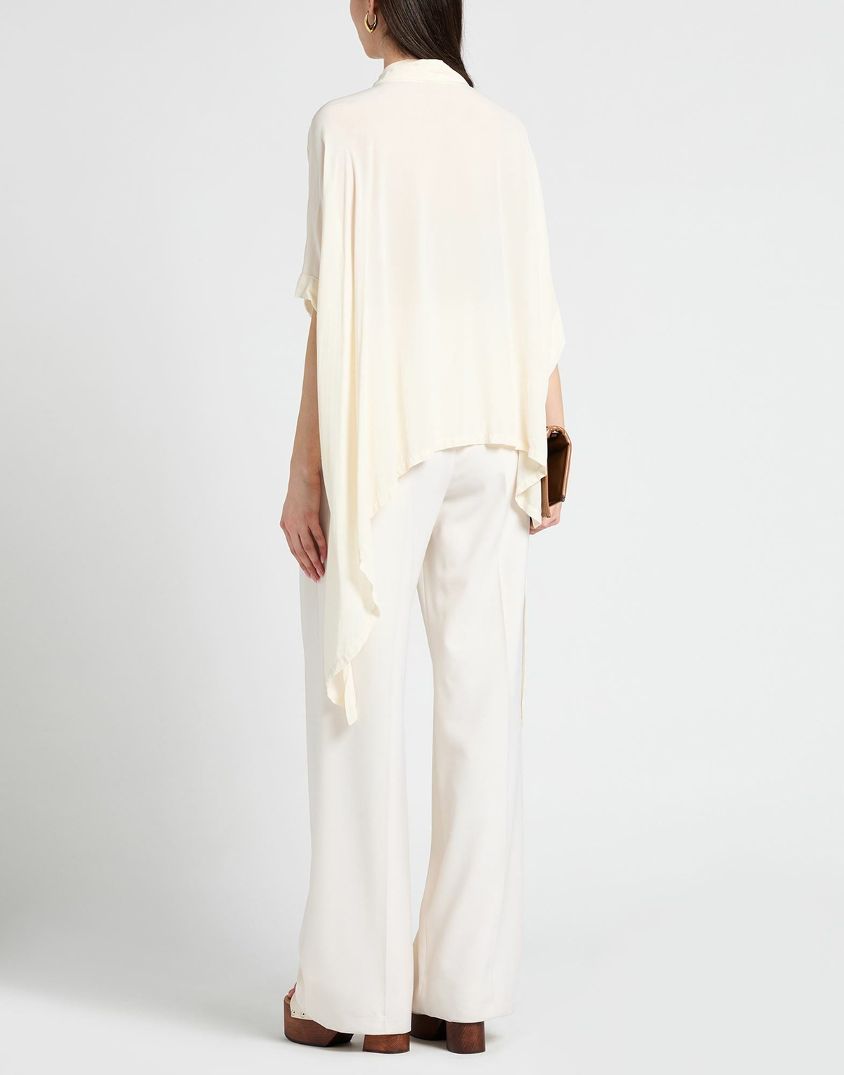 Alessia Santi Womens Top Ivory