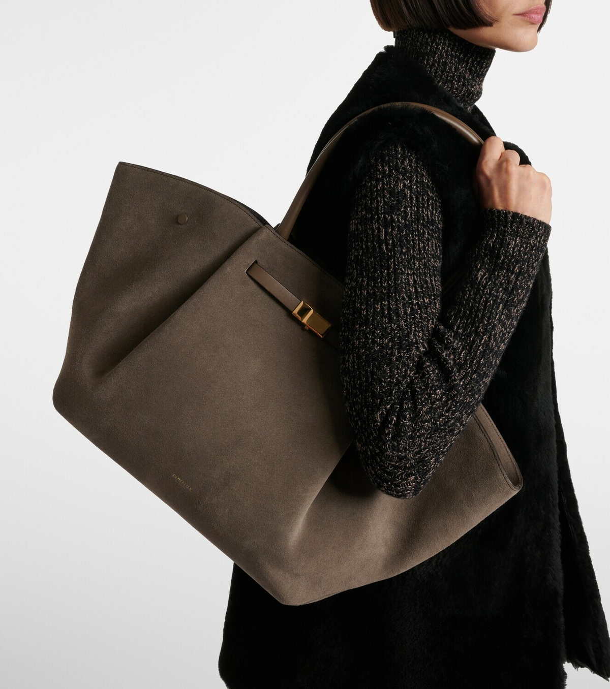 DeMellier New York D90 suede tote bag DeMellier