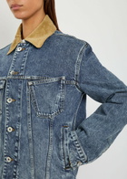 JW Anderson Corduroy Collar Denim Jacket