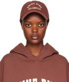 ANINE BING Red Jeremy LA Baseball Cap