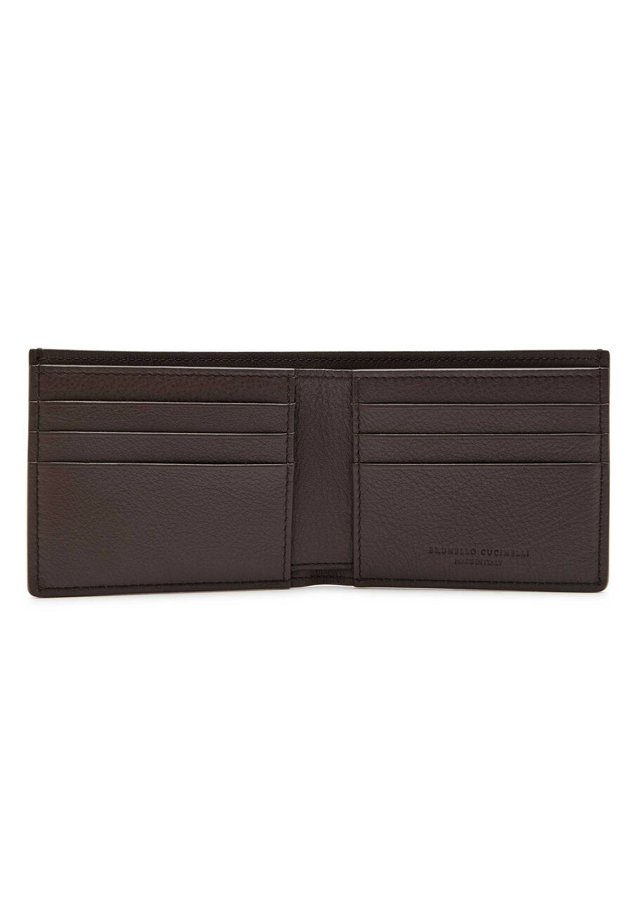 Brunello Cucinelli Logo-debossed Leather Wallet - Black - One Size