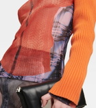Y/Project x Jean Paul Gaultier Trompe L'Oeil top
