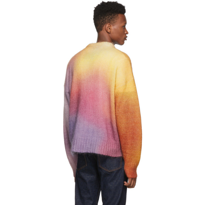 Palm Angels Multicolor Sensitive Content Sweater Palm Angels