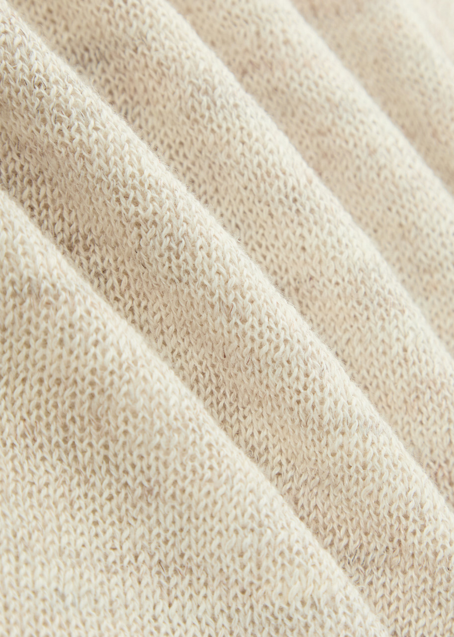 Our Legacy Rue Fine-knit Linen-blend Jumper Ivory