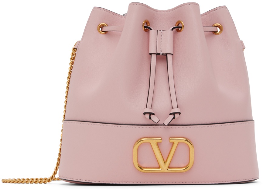Valentino Purple Mini V Logo Signature Shoulder Bag - Realry: Your Fashion  Search Engine