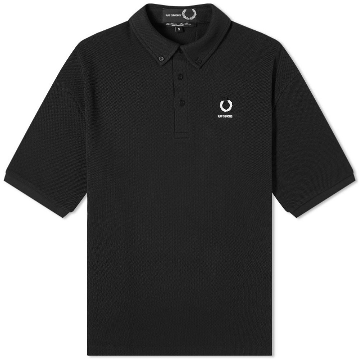 Photo: Fred Perry x Raf Simons Oversized Button Down Polo