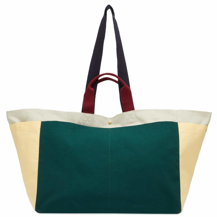 Photo: HAY Weekend Bag - Medium in Dark Green Multi 