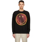 Marni Black Smiley Edition Fleece Sweatshirt